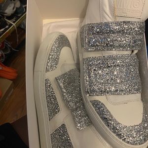White/ Silver Madison Margiela Sneakers